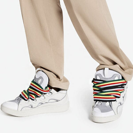 Lanvin Curb Sneaker White Multicolor