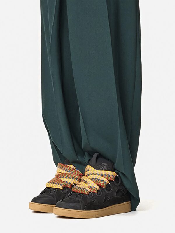 Lanvin Leather Curb Black