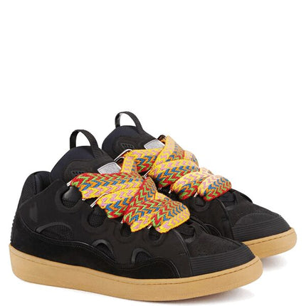Lanvin Leather Curb Black
