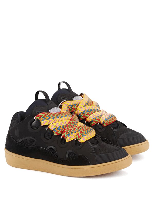 Lanvin Leather Curb Black