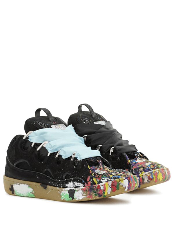 Lanvin Leather Curb Gallery Dept. Black Multi