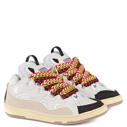 Lanvin Leather Curb White Ivory