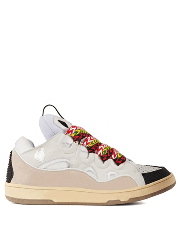 Lanvin Leather Curb White Ivory