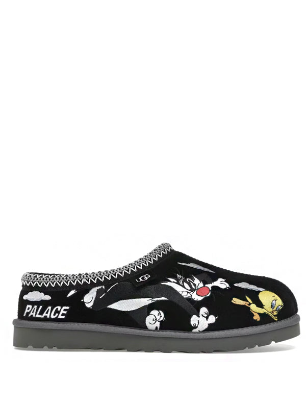 Looney Tunes x Palace x UGG Tasman Slipper Black