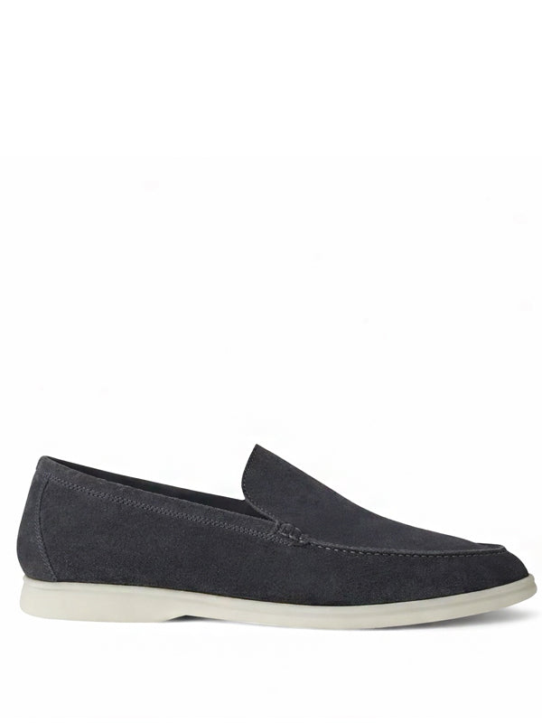 Loro Piana Mocassim Summer Walk Grey