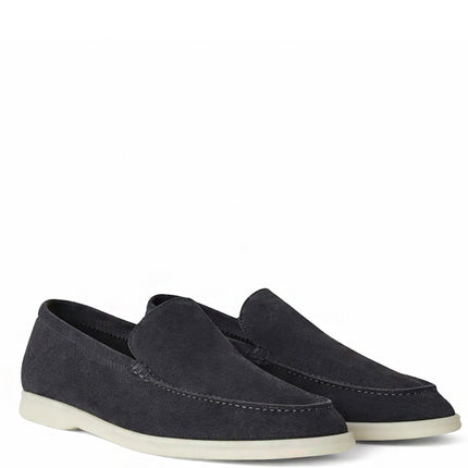 Loro Piana Mocassim Summer Walk Grey