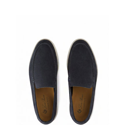 Loro Piana Mocassim Summer Walk Grey
