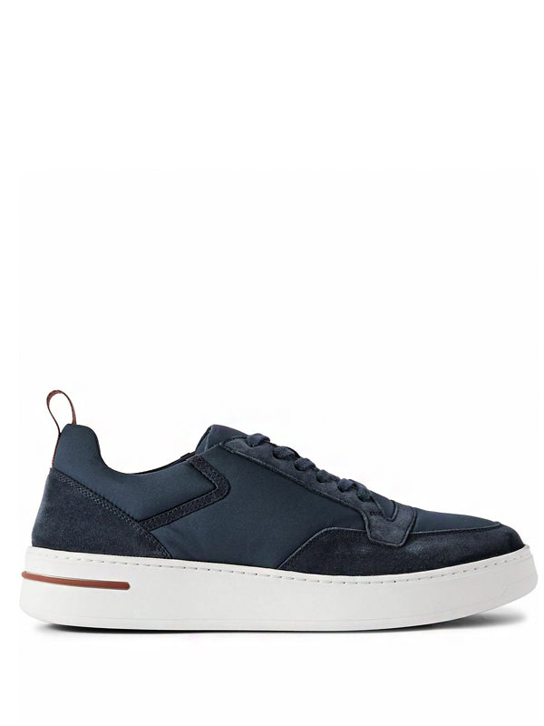 Loro Piana Newport Walk Sneaker Blue Navy