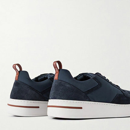 Loro Piana Newport Walk Sneaker Blue Navy