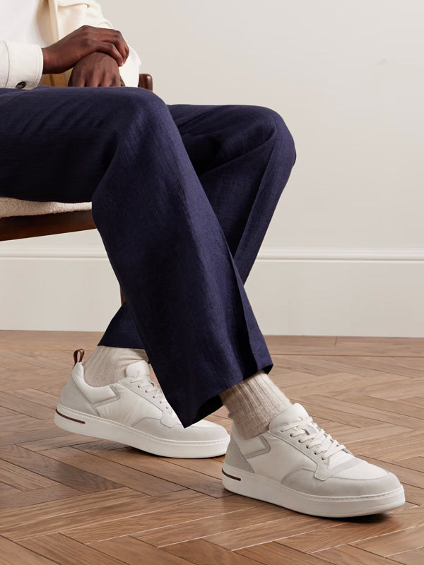Loro Piana Newport Walk Sneaker White