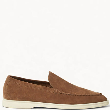 Loro Piana Summer Walk Loafer Suede Canteen