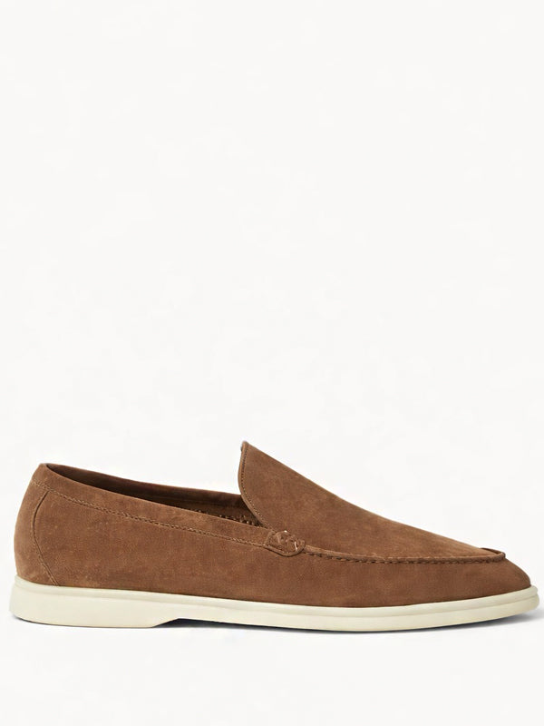 Loro Piana Summer Walk Loafer Suede Canteen