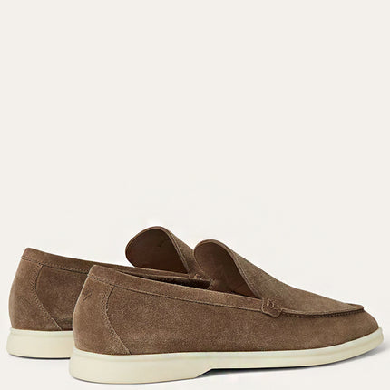 Loro Piana Summer Walk Loafer Suede Canteen