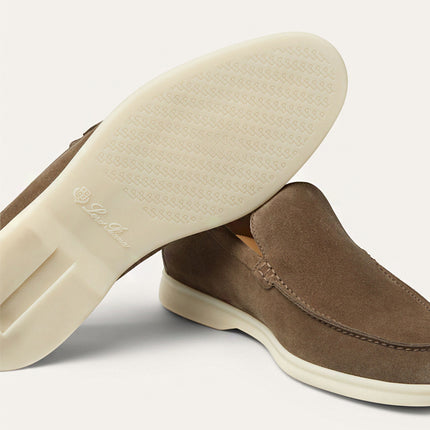 Loro Piana Summer Walk Loafer Suede Canteen