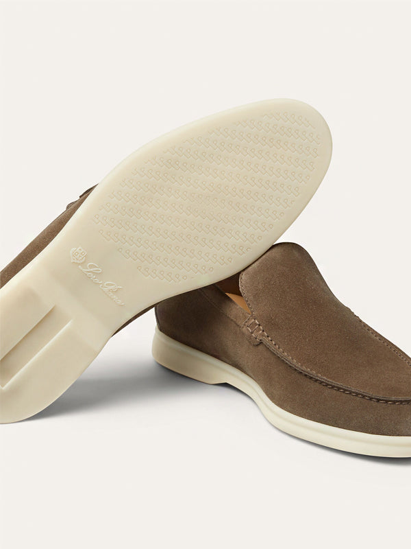 Loro Piana Summer Walk Loafer Suede Canteen