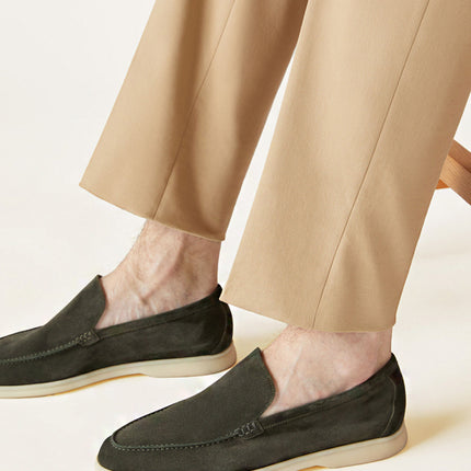 Loro Piana Summer Walk Loafer Suede Mimetico