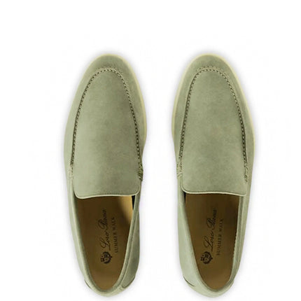 Loro Piana Summer Walk Loafer Suede Shamrock