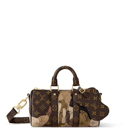 Louis Vuitton Keepall Bandouliere 25 Brown