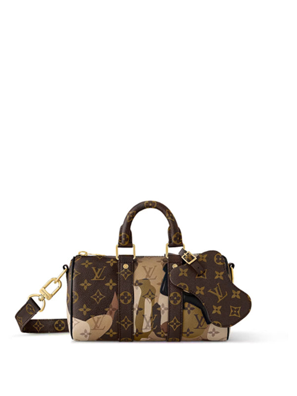 Louis Vuitton Keepall Bandouliere 25 Brown