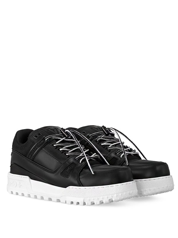 Louis Vuitton LV Trainer Maxi Black White