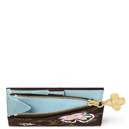 Louis Vuitton Lisa Wallet Monogram/Azur Frost