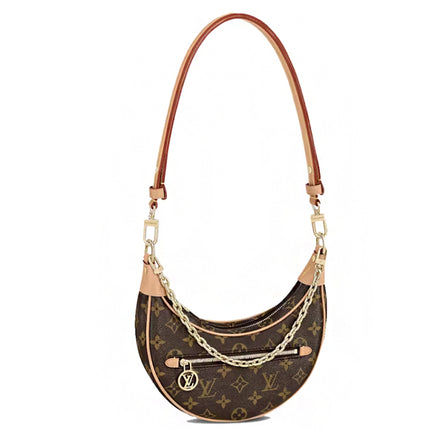 Louis Vuitton Loop Handbag Monogram Brown