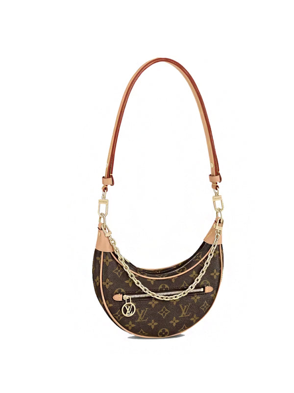 Louis Vuitton Loop Handbag Monogram Brown