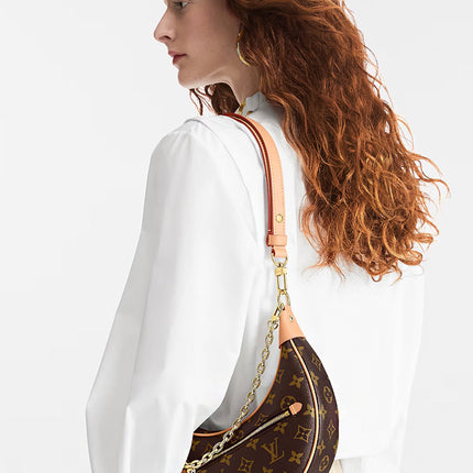 Louis Vuitton Loop Handbag Monogram Brown