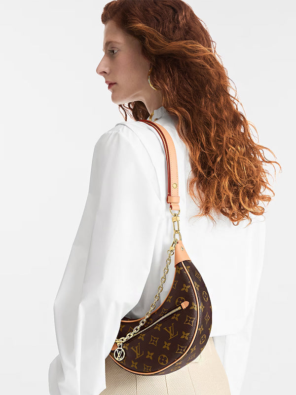 Louis Vuitton Loop Handbag Monogram Brown