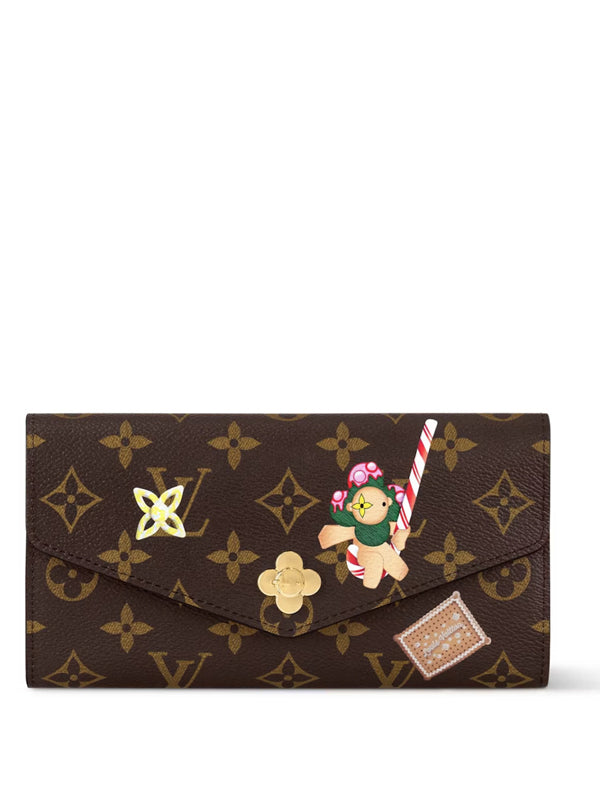 Louis Vuitton Sarah Wallet Monogram/Candy Red