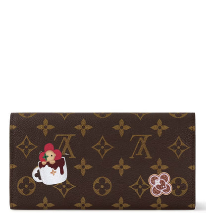 Louis Vuitton Sarah Wallet Monogram/Candy Red