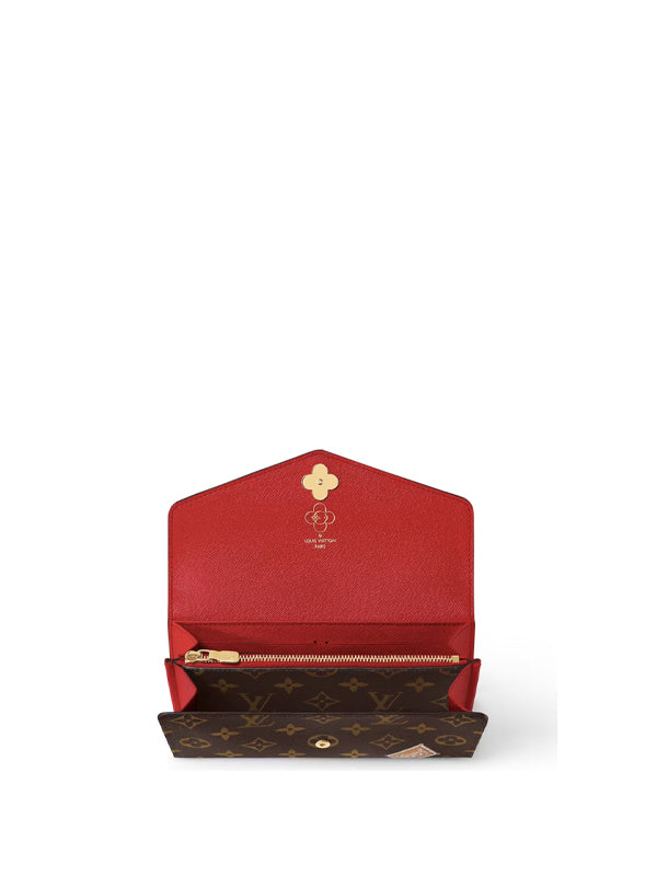 Louis Vuitton Sarah Wallet Monogram/Candy Red
