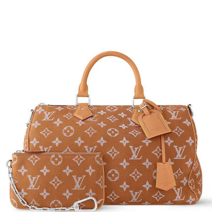 Louis Vuitton Speedy P9 Bandouliere 40 Nubuck