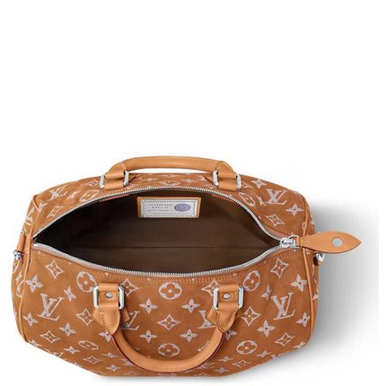 Louis Vuitton Speedy P9 Bandouliere 40 Nubuck