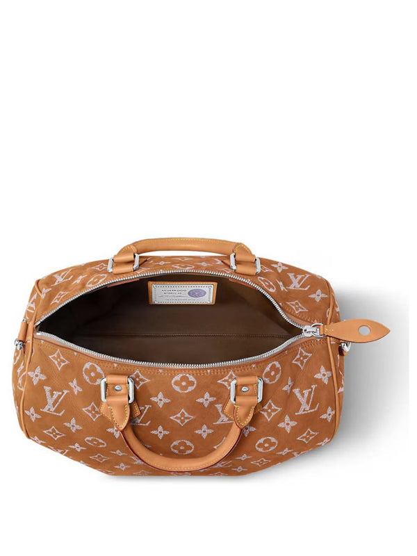 Louis Vuitton Speedy P9 Bandouliere 40 Nubuck