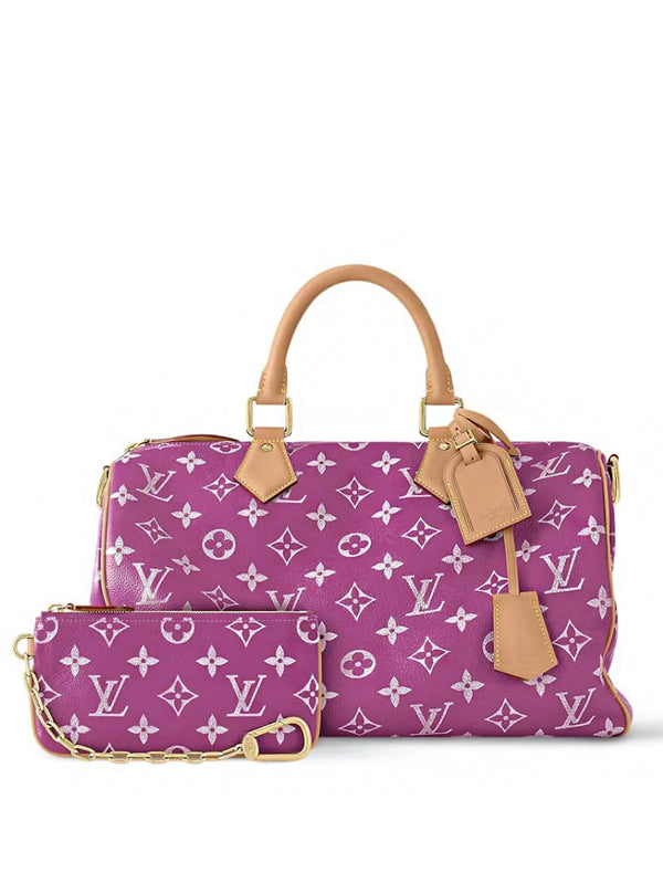 Louis Vuitton Speedy P9 Bandouliere 40 Pink Agate