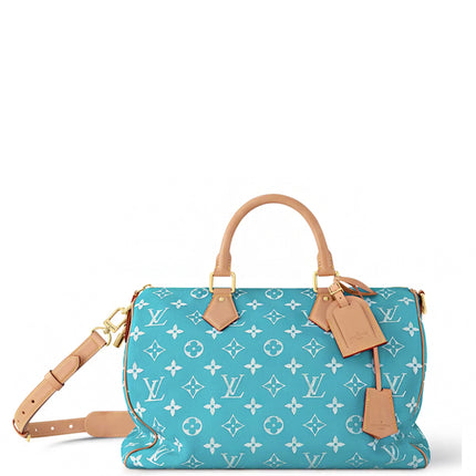 Louis Vuitton Speedy P9 Bandouliere 40 Turquoise