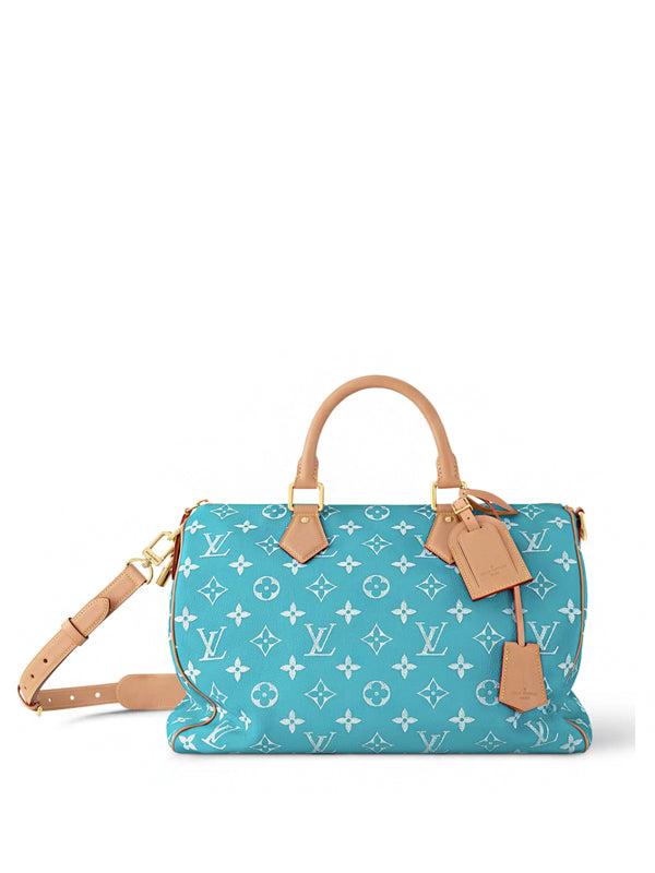 Louis Vuitton Speedy P9 Bandouliere 40 Turquoise