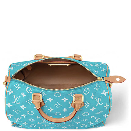 Louis Vuitton Speedy P9 Bandouliere 40 Turquoise