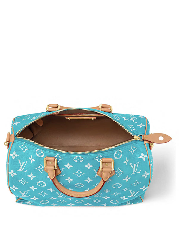 Louis Vuitton Speedy P9 Bandouliere 40 Turquoise