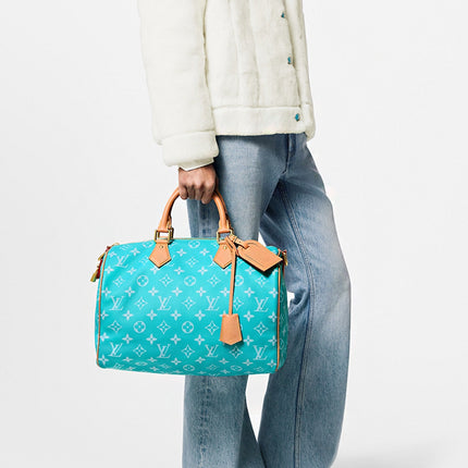 Louis Vuitton Speedy P9 Bandouliere 40 Turquoise