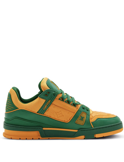 Louis Vuitton Trainer Green Orange Monogram