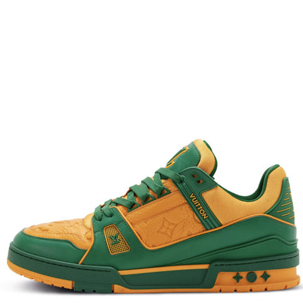 Louis Vuitton Trainer Green Orange Monogram