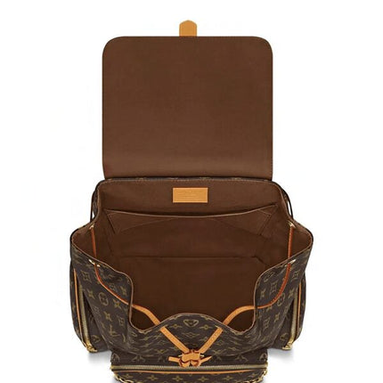 Louis Vuitton Trio Backpack Monogram Brown