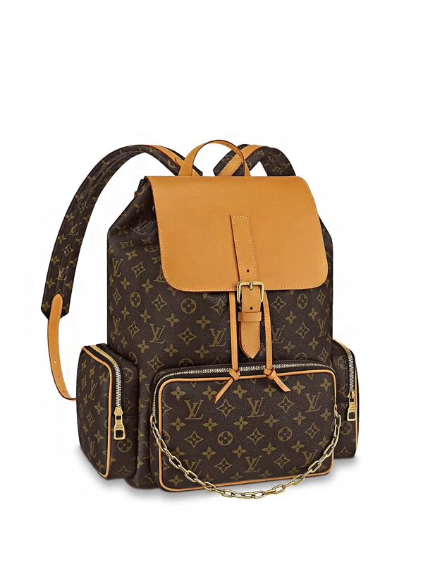 Louis Vuitton Trio Backpack Monogram Brown