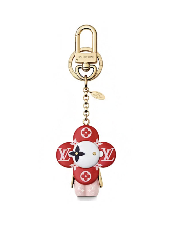 Louis Vuitton Vivienne Bag Charm and Key Holder Monogram Giant Red/Pink