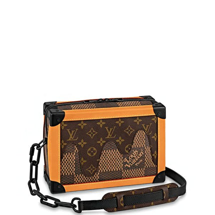 Louis Vuitton x Nigo Soft Trunk Damier Ebene Giant Brown
