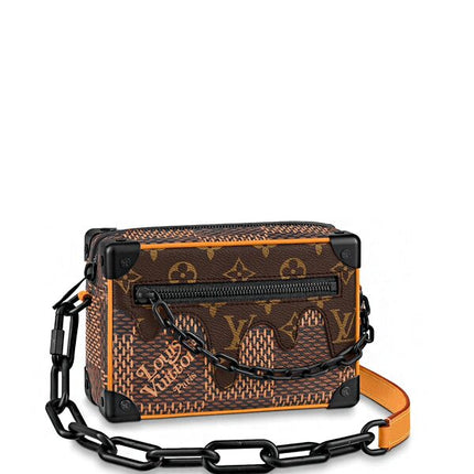 Louis Vuitton x Nigo Soft Trunk Damier Ebene Giant Brown