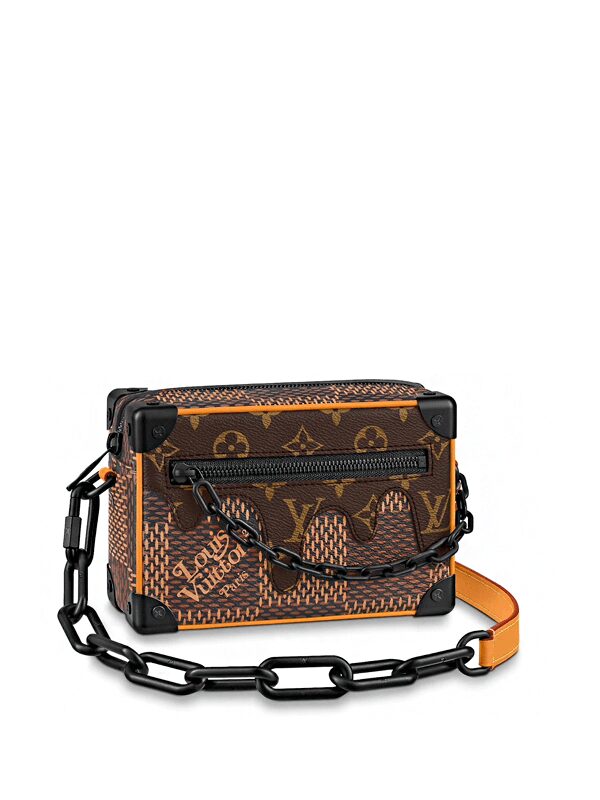 Louis Vuitton x Nigo Soft Trunk Damier Ebene Giant Brown