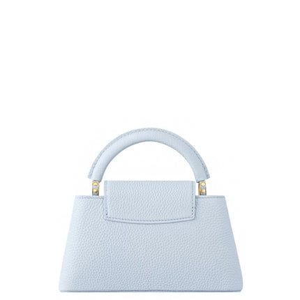Louis Vuitton x Takashi Murakami Capucines East-West Mini Olympe Blue